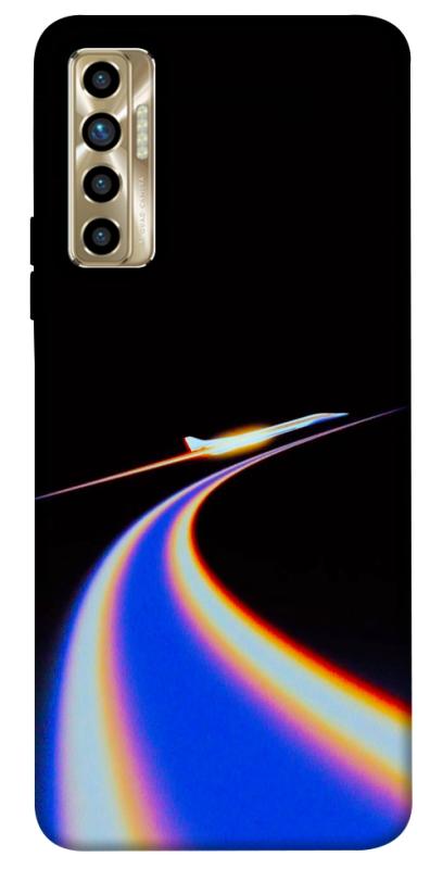 Чехол itsPrint Spaceship trail для TECNO Camon 17P, космос, купить оптом с доставкой