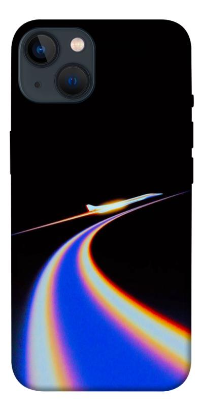 Чехол itsPrint Spaceship trail для Apple iPhone 13 (6.1"), космос, купить оптом с доставкой