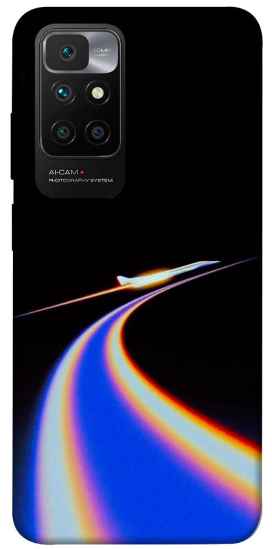 Чехол itsPrint Spaceship trail для Xiaomi Redmi 10, космос, купить оптом с доставкой