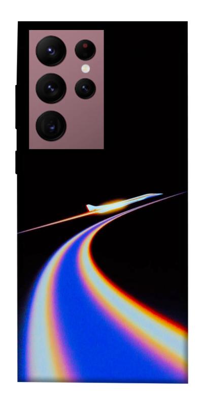 Чехол itsPrint Spaceship trail для Samsung Galaxy S22 Ultra, космос, купить оптом с доставкой