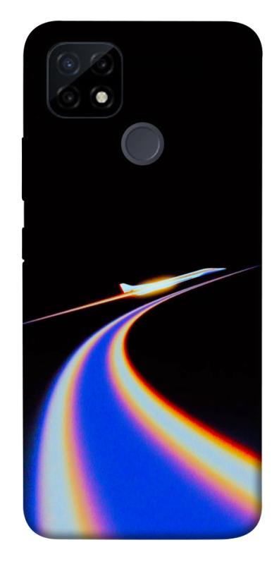 Чехол itsPrint Spaceship trail для Realme C21Y, космос, купить оптом с доставкой