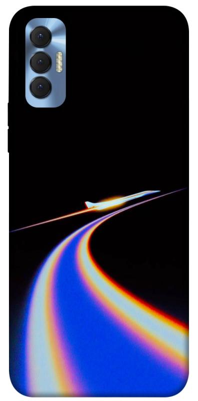 Чехол itsPrint Spaceship trail для TECNO Spark 8P, космос, купить оптом с доставкой