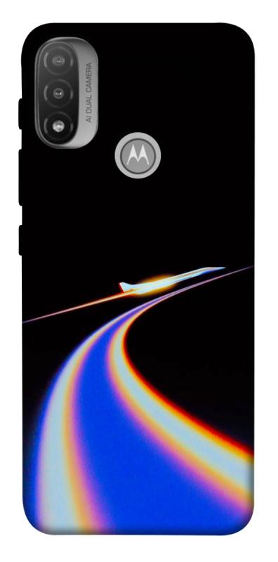 Чехол itsPrint Spaceship trail для Motorola Moto E20, космос, купить оптом с доставкой