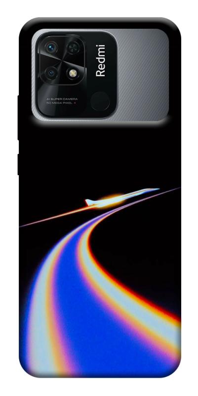 Чехол itsPrint Spaceship trail для Xiaomi Redmi 10C, космос, купить оптом с доставкой