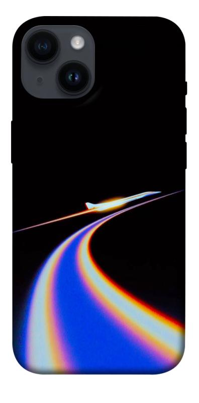 Чехол itsPrint Spaceship trail для Apple iPhone 14 (6.1"), космос, купить оптом с доставкой