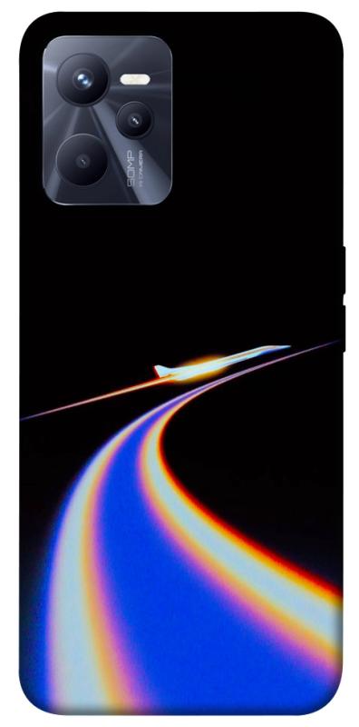 Чехол itsPrint Spaceship trail для Realme C35, космос, купить оптом с доставкой
