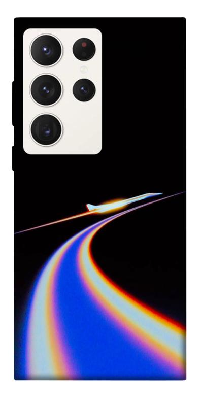 Чехол itsPrint Spaceship trail для Samsung Galaxy S23 Ultra, космос, купить оптом с доставкой