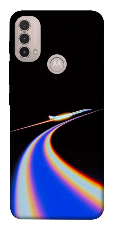 Чехол itsPrint Spaceship trail для Motorola Moto E40, космос, купить оптом с доставкой