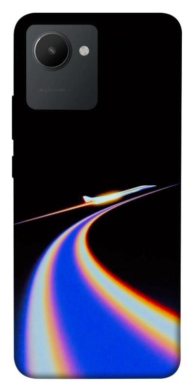 Чехол itsPrint Spaceship trail для Realme C30, космос, купить оптом с доставкой