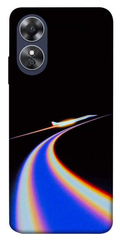 Чехол itsPrint Spaceship trail для Oppo A17, космос, купить оптом с доставкой