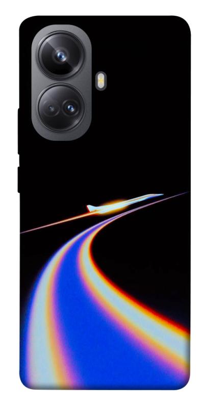 Чехол itsPrint Spaceship trail для Realme 10 Pro+, космос, купить оптом с доставкой