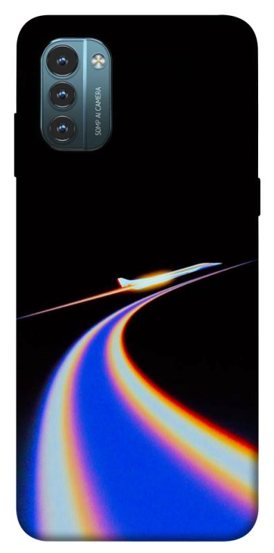 Чехол itsPrint Spaceship trail для Nokia G21, космос, купить оптом с доставкой