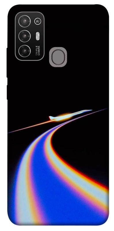 Чехол itsPrint Spaceship trail для ZTE Blade A52, космос, купить оптом с доставкой