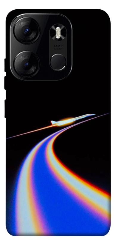 Чехол itsPrint Spaceship trail для Tecno Spark Go 2023, космос, купить оптом с доставкой