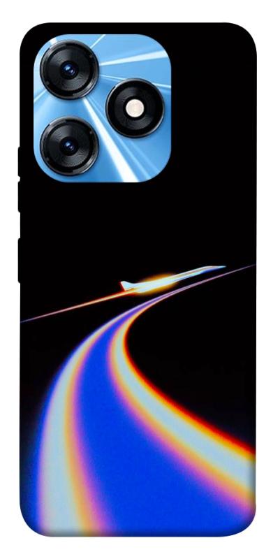 Чехол itsPrint Spaceship trail для TECNO Spark 10 Pro, космос, купить оптом с доставкой