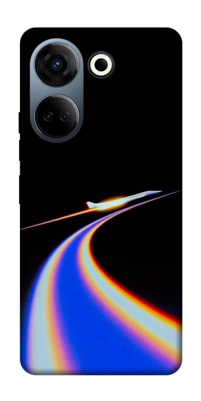 Чехол itsPrint Spaceship trail для TECNO Camon 20 Pro (CK7n), космос, купить оптом с доставкой