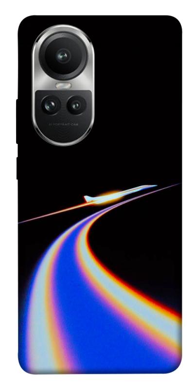 Чехол itsPrint Spaceship trail для Oppo Reno 10, космос, купить оптом с доставкой