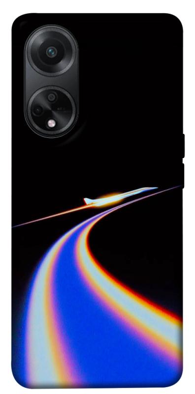 Чехол itsPrint Spaceship trail для Oppo A58 4G, космос, купить оптом с доставкой