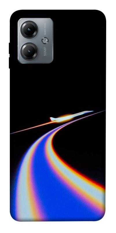 Чехол itsPrint Spaceship trail для Motorola Moto G14, космос, купить оптом с доставкой