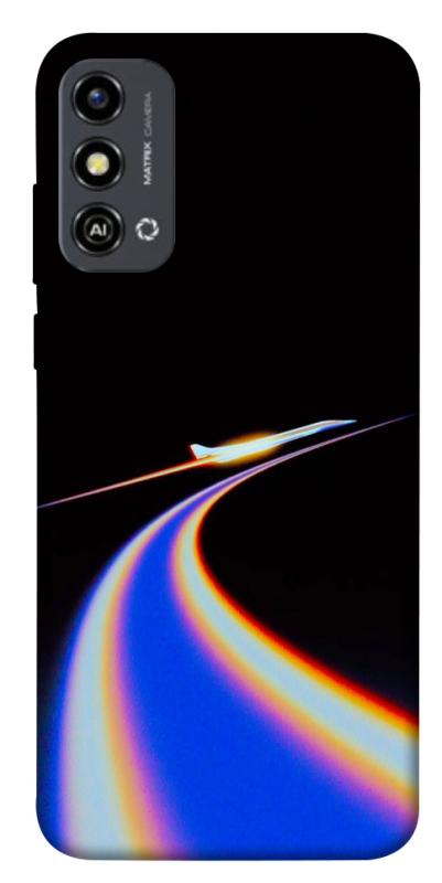 Чехол itsPrint Spaceship trail для ZTE Blade A53, космос, купить оптом с доставкой