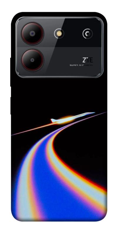 Чехол itsPrint Spaceship trail для ZTE Blade A54 4G, космос, купить оптом с доставкой