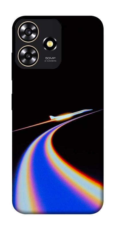 Чехол itsPrint Spaceship trail для ZTE Blade A73 4G, космос, купить оптом с доставкой