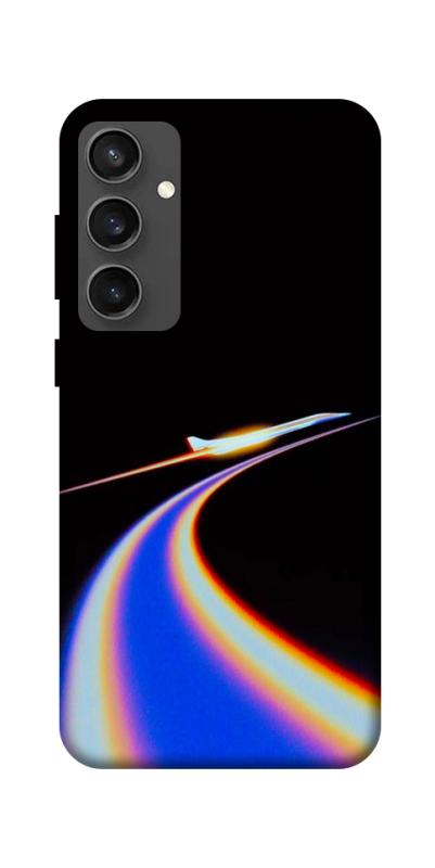 Чехол itsPrint Spaceship trail для Samsung Galaxy S24 FE, космос, купить оптом с доставкой
