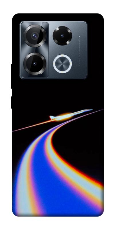 Чехол itsPrint Spaceship trail для Infinix Note 40 Pro 4G, космос, купить оптом с доставкой