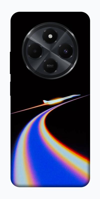 Чехол itsPrint Spaceship trail для Xiaomi Redmi 14C / Poco C75, космос, купить оптом с доставкой
