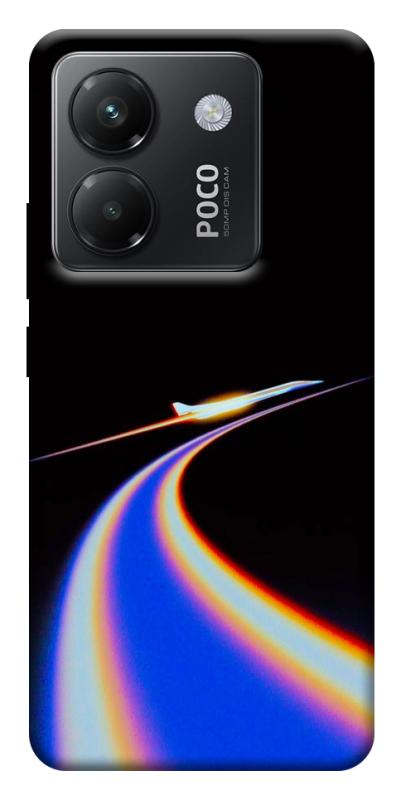 Чехол itsPrint Spaceship trail для Xiaomi Poco M7 Pro 5G, космос, купить оптом с доставкой