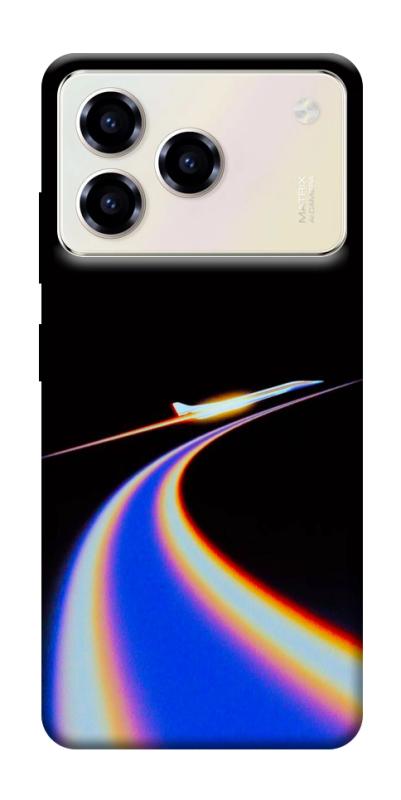 Чехол itsPrint Spaceship trail для ZTE Blade A76, космос, купить оптом с доставкой