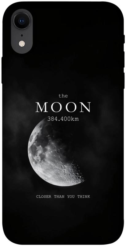 Чехол itsPrint The moon для Apple iPhone XR (6.1"), космос, купить оптом с доставкой