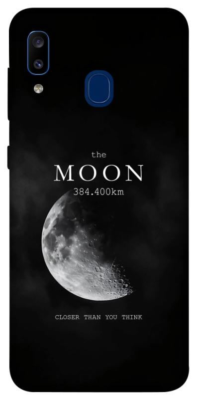 Чехол itsPrint The moon для Samsung Galaxy A20 / A30, космос, купить оптом с доставкой