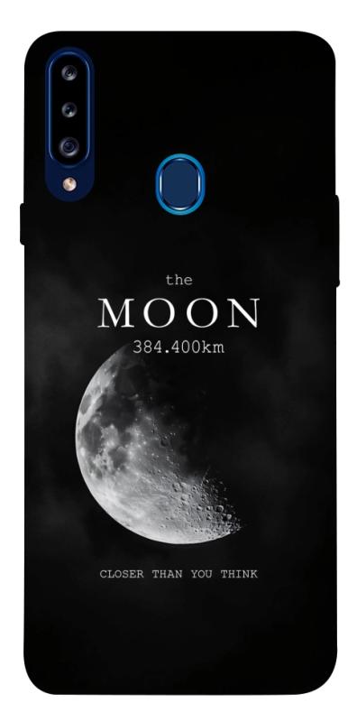 Чехол itsPrint The moon для Samsung Galaxy A20s, космос, купить оптом с доставкой