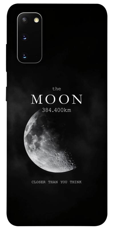 Чехол itsPrint The moon для Samsung Galaxy S20, космос, купить оптом с доставкой