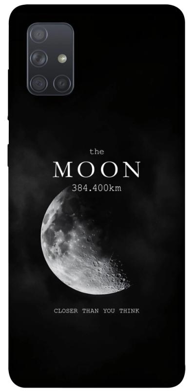 Чехол itsPrint The moon для Samsung Galaxy A71, космос, купить оптом с доставкой