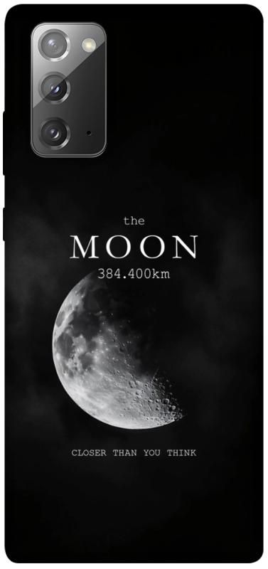 Чохол itsPrint The moon для Samsung Galaxy Note 20, космос, купити оптом з доставкою