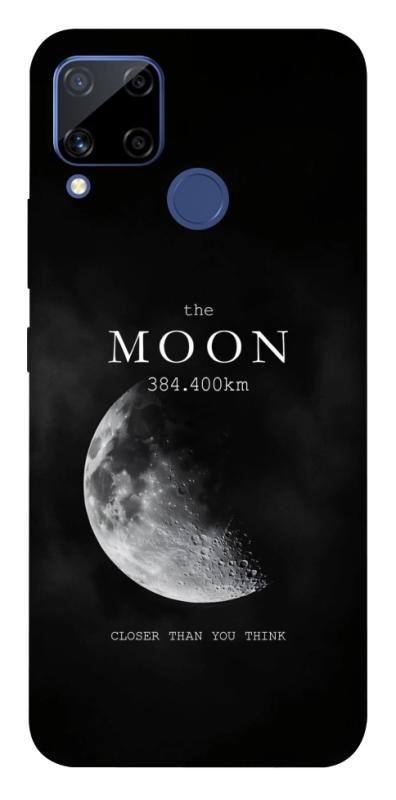 Чехол itsPrint The moon для Realme C15, космос, купить оптом с доставкой