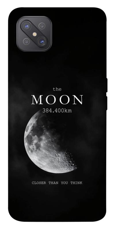 Чехол itsPrint The moon для Oppo A92s, космос, купить оптом с доставкой