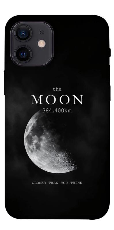 Чехол itsPrint The moon для Apple iPhone 12 mini (5.4"), космос, купить оптом с доставкой