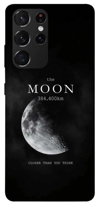Чехол itsPrint The moon для Samsung Galaxy S21 Ultra, космос, купить оптом с доставкой