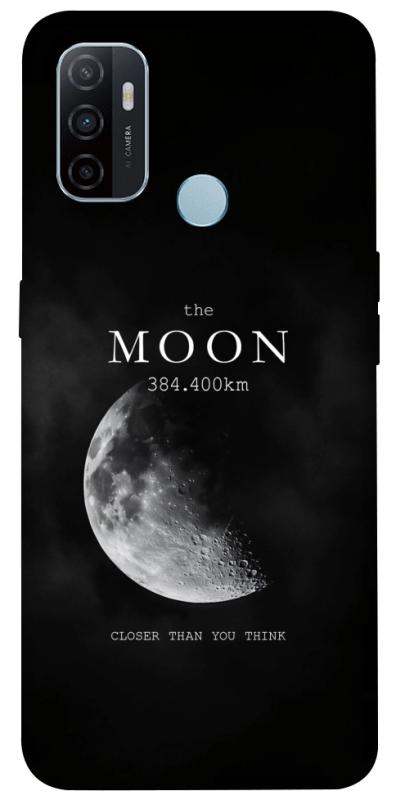 Чохол itsPrint The moon для Oppo A53 / A32 / A33, космос, купити оптом з доставкою
