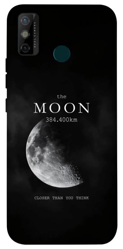 Чехол itsPrint The moon для TECNO Spark 6 Go, космос, купить оптом с доставкой