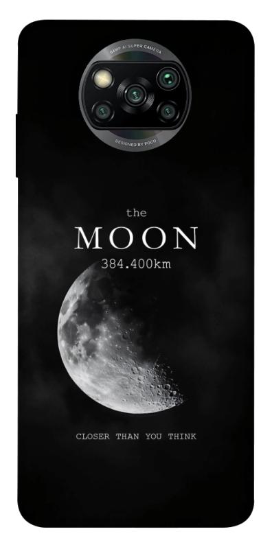 Чехол itsPrint The moon для Xiaomi Poco X3 NFC / Poco X3 Pro, космос, купить оптом с доставкой