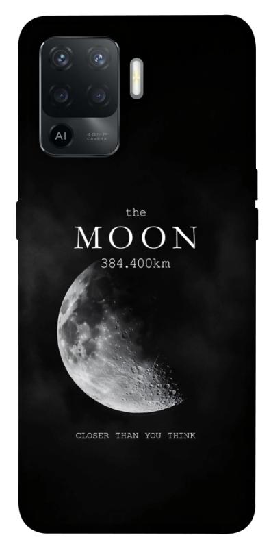 Чохол itsPrint The moon для Oppo Reno 5 Lite, космос, купити оптом з доставкою
