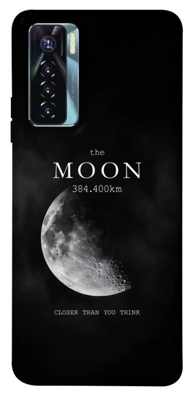 Чехол itsPrint The moon для TECNO Camon 17 Pro, космос, купить оптом с доставкой