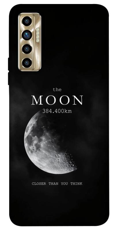 Чехол itsPrint The moon для TECNO Camon 17P, космос, купить оптом с доставкой