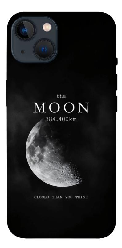 Чехол itsPrint The moon для Apple iPhone 13 (6.1"), космос, купить оптом с доставкой
