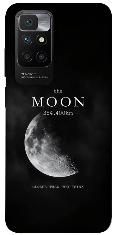 Чехол itsPrint The moon для Xiaomi Redmi 10, космос, купить оптом с доставкой