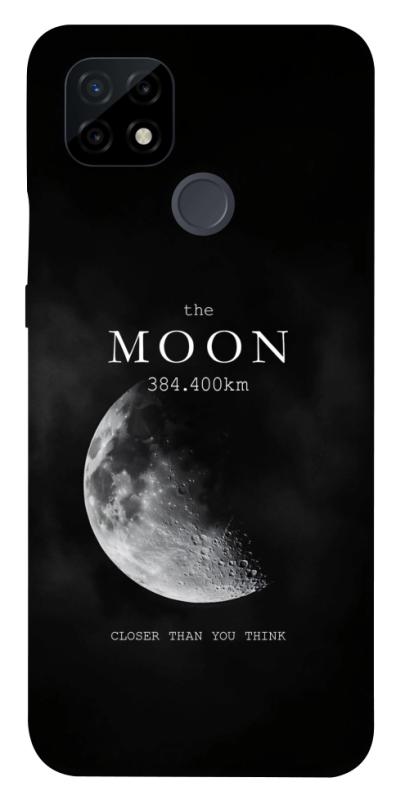 Чехол itsPrint The moon для Realme C21, космос, купить оптом с доставкой